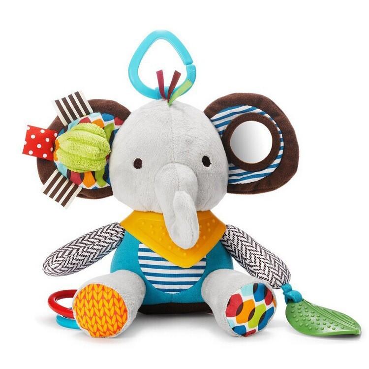 Tier Babyrassel Plüsch Kindergeschenk Spielzeug für Kinder