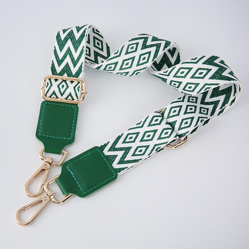 New Bag Shoulder Strap PU Leather Accessories Versatile Multi-color Woven Shoulder Crossbody Fashion Bag Strap Bag Accessories