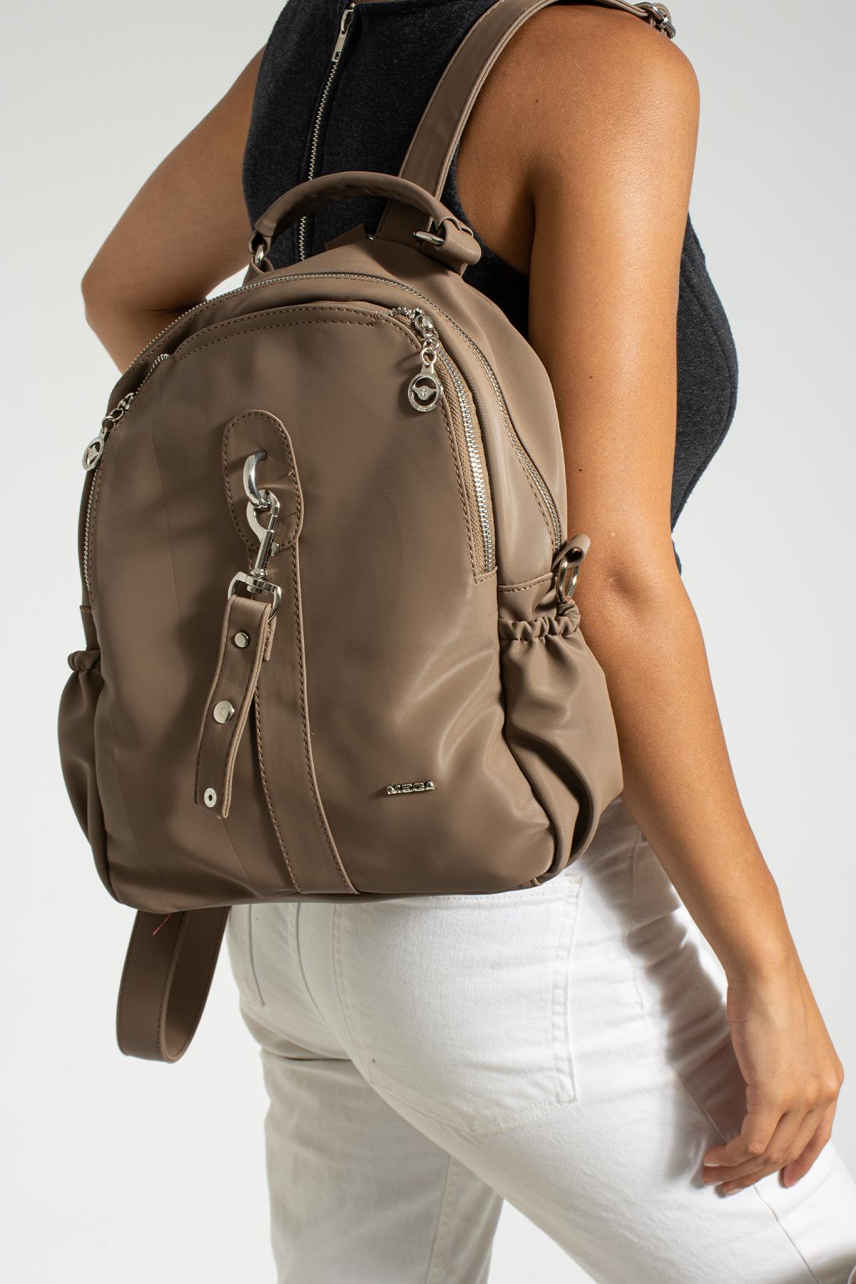 

Женская сумка из атласной кожи через плечо и на руку с несколькими карманами VIP