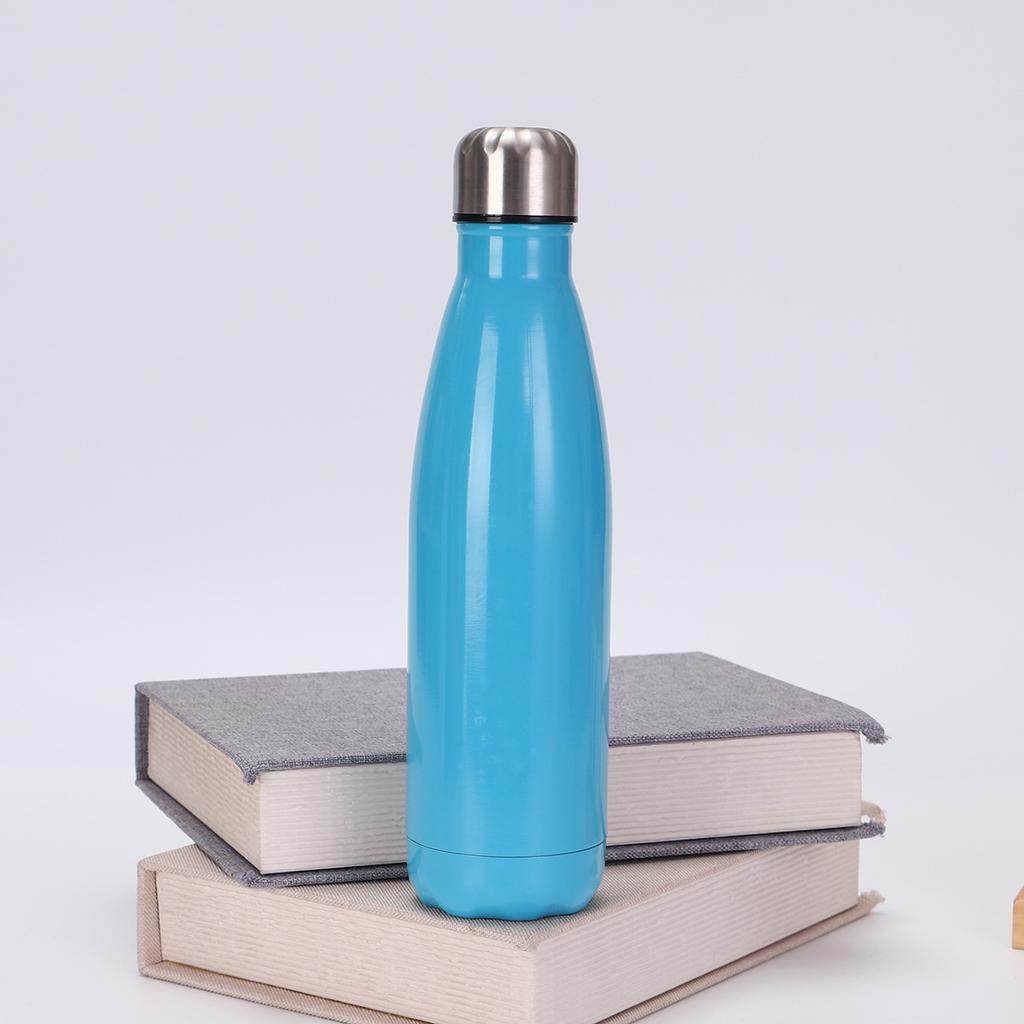 304 Stainless Steel Coke Bottle Outdoor Sports Convenient Small Mouth Bottle Large Capacity Simple Thermos Cup