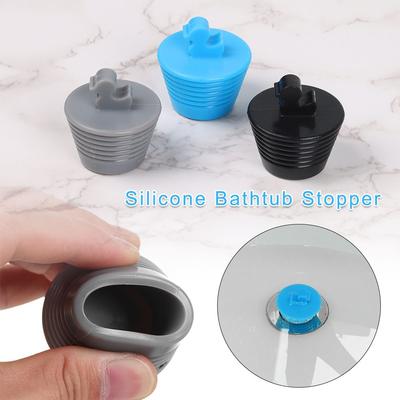 1PC Universal Tub Drain Stopper for Bathtub and Bathroom Sink Drains Plug  Silicone Bathtub Stoppers