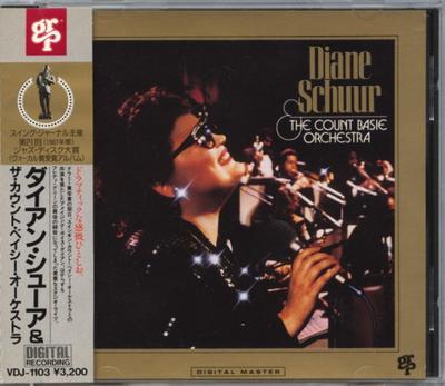 CD DIANE SCHUUR  Diane Schuur And The Count Basie Or VDJ1103 GRP 2021 Japan Jazz Used