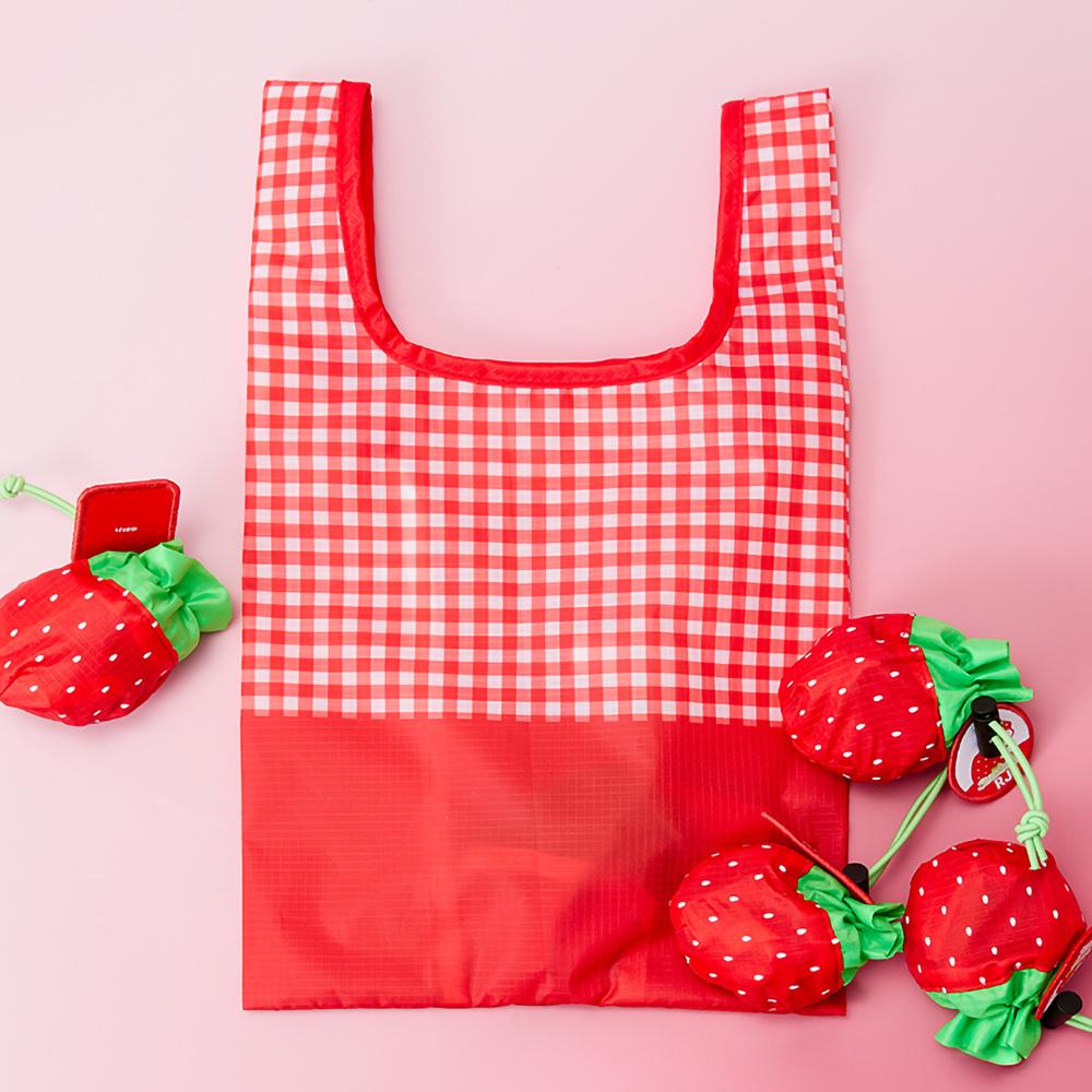 BT21 TATA Strawberry Party Pouch Market Bag