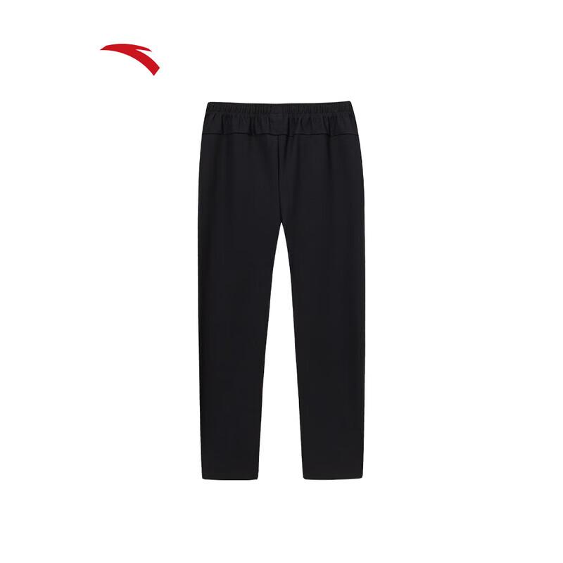 ANTA CHN Series Men's Warm Fleece Straight-Leg Track Pants