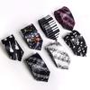 Korean Style Fashionable and Casual 5cm Piano Trendy Tie for Male and Female Students Note Personalized Music Narrow Tie