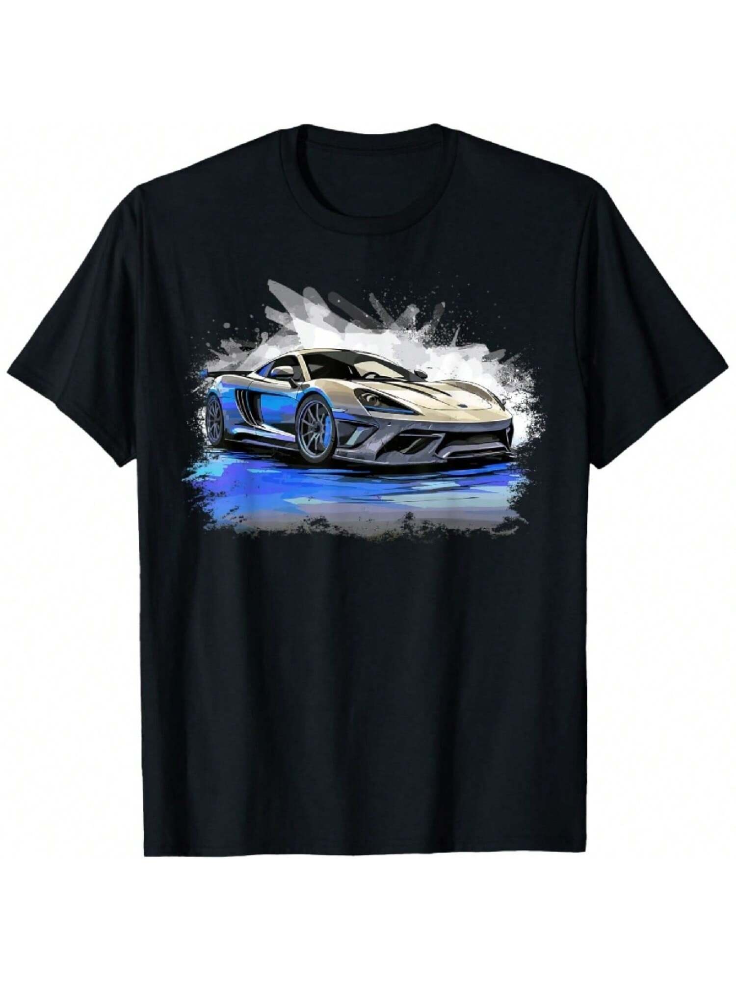 Supercar Sports Car Exotic Concept Art Hypercar Boys Graphic T-Shirt S разноцветный