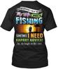 Fishing Husband T-Shirt Made In the USA Size S To 5XL