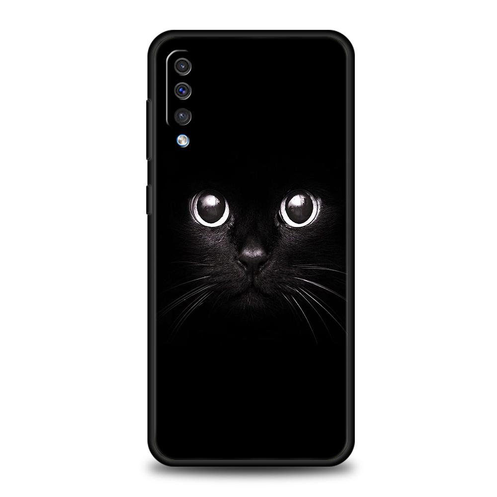 

Чехол с черным кошачьим взглядом для Samsung A15 A13 A51 A71 A41 A31 A21S A11 A03S A05 A12 A32 A52 A22 A23 A25 A33 A53 A73 5G Samsung A41