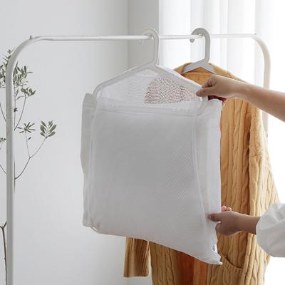 Trockenkissen-Werkzeug, winddichtes Kissen, Trockennetz, Balkon-Trocknungsschuhregal, Fenster-Trocknungswäscheständer, Fenster-Außensocken-Netztasche