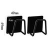 Kitchen Sponge Racks Self Adhesive Sink Sponges Drain Drying Rack Holders Stainless Steel Wall Hooks Home Storage Hook Organizer