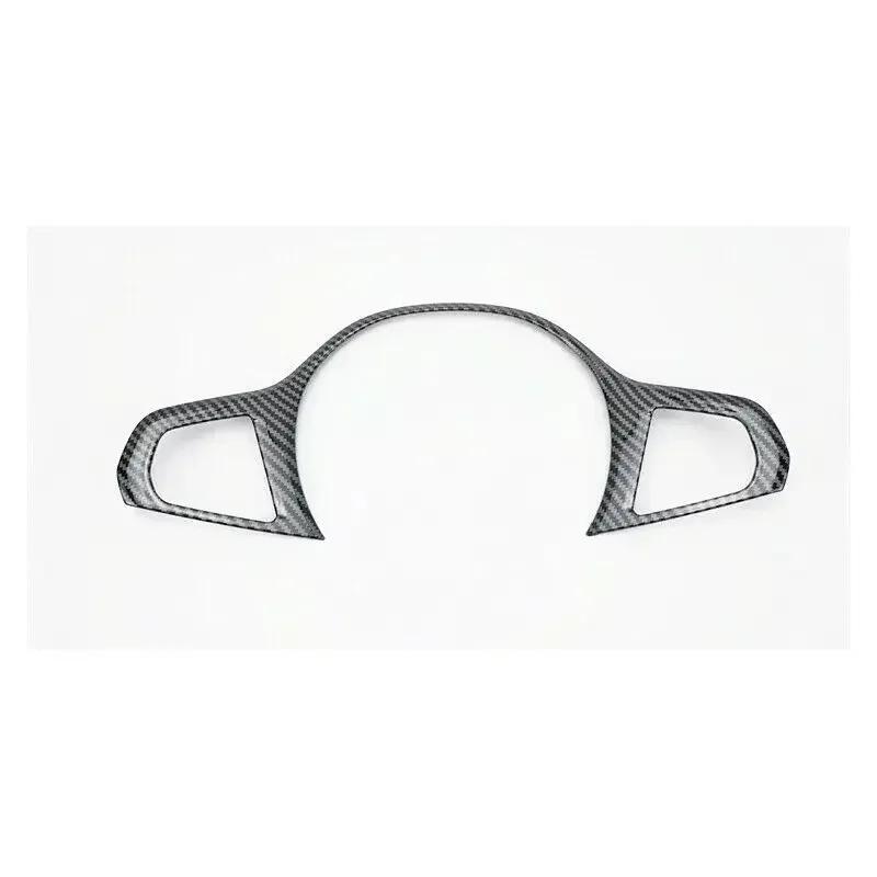 For BMW 3 5 Series G20 G30 X3 X4 G01 G02 2018-24 ABS Carbon Fiber Car Steering Wheel Button Cover Trim Stickers Car Accessories
