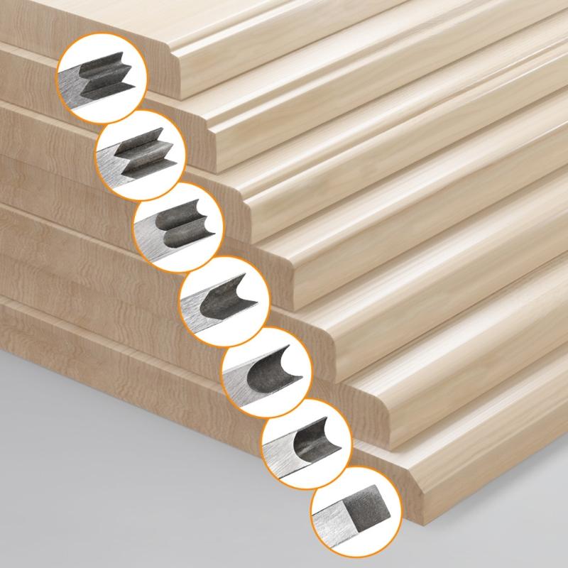 Chamfer Plane for Wood, Metal Woodworking Edge Corner Plane Flattening Tool, Woodwork Hand Planer