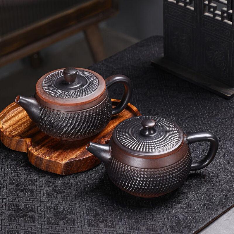 Deouxingguang Handmade Purple Clay Gongfu Teapot