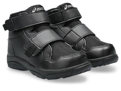 Sukusuku Mini Size Cm Kids' GD.Walker High-Top Shoes, Black, 313, 18.0