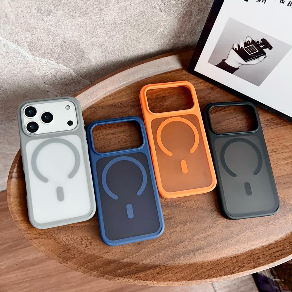 Magnetic Case for Magsafe Iphone 17 Pro Max Air 16E 16 E 15 Plus 14 13 12 Pro Mag Safe Matte Phone Cover