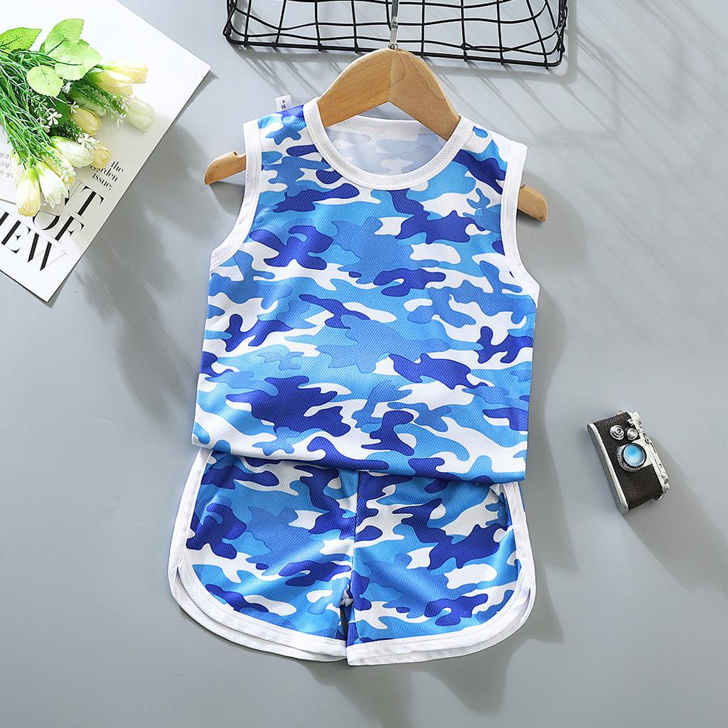Summer Kids Outdoor Training Suit Quick-drying Basketball Football Kids Suit