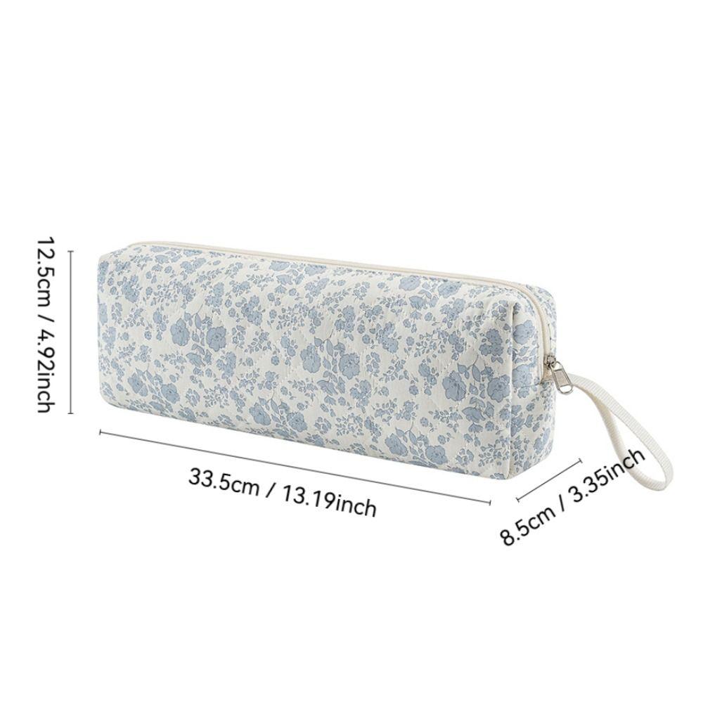 Quilting Cotton Hair Dryer Storage Bag with Handle Dustproof Curler Storage Bag Portable Large Capacity Hair Dryer Carrying Case