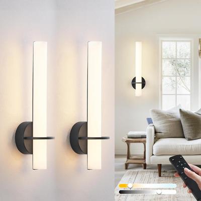 Rechargeable Magnetic Wall Lamp for Bedroom, Living Room, or Corridor - Minimalist, No Wiring Required.