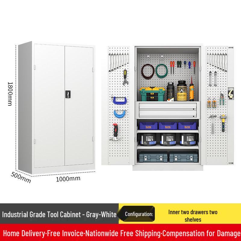 Heavy Duty Tool Cabinet with Thickened Drawers for Workshop and Auto Repair Storage.