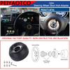 125H Aluminum 6-Hole Steering Wheel Short Hub Adapter Fits For Toyota Camry Tacoma Corolla FJ Cruiser Tundra Matrix Lexus IS GS Scion FR-S XA XB XD