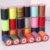 Waxed Sewing Thread for Leather Sewing Hand Stitching Polyester Sewing Thread 0.55mm Beading Cord Thread 120yds/Roll