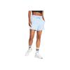Adidas Essentials 3-Stripes Cotton Comfortable Fashion Lace-Up Simple Sports Shorts Women Shorts Glowing-Blue White JD0911