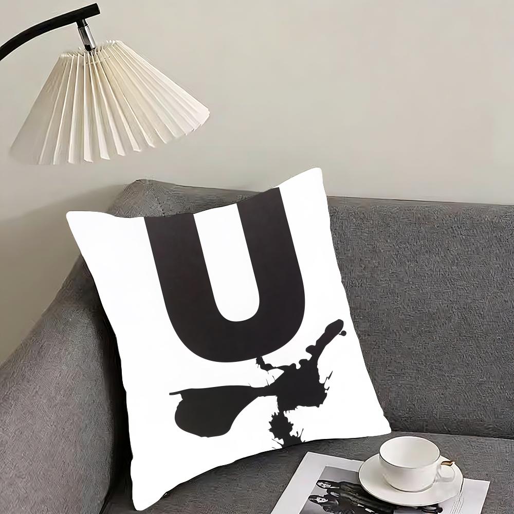 Brand UUndercover Cushion Cover Elegant Comfort Pillowcase Sofa Bed Doublesided Printed Invisible Zipper Home Decor