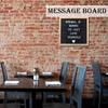 Langlebige Holzbuchstaben-Nachrichtentafel Wechselbare Symbole 10x10 Zoll Filz-Buchstabentafel Heimdekorationen Tafel Zuhause