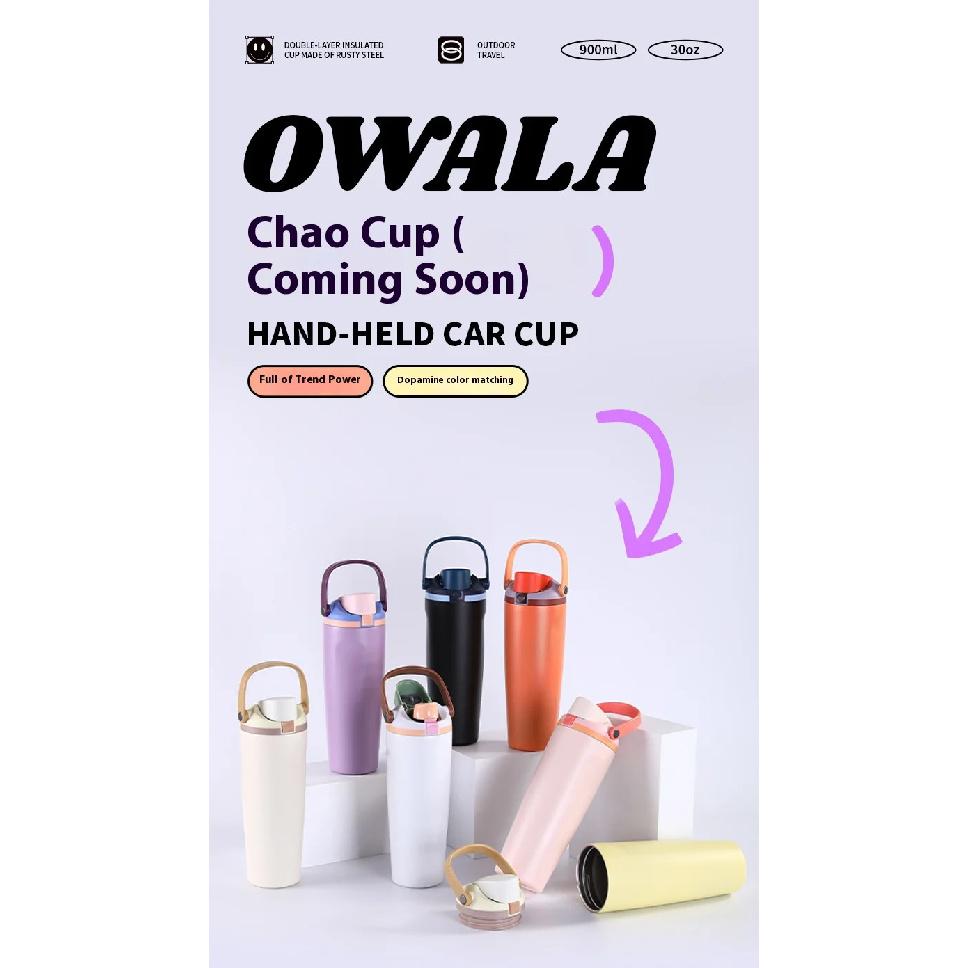 Portable car cup 304 stainless steel insulated cup outdoor cold preservation sports water bottle for cold and heat preservation