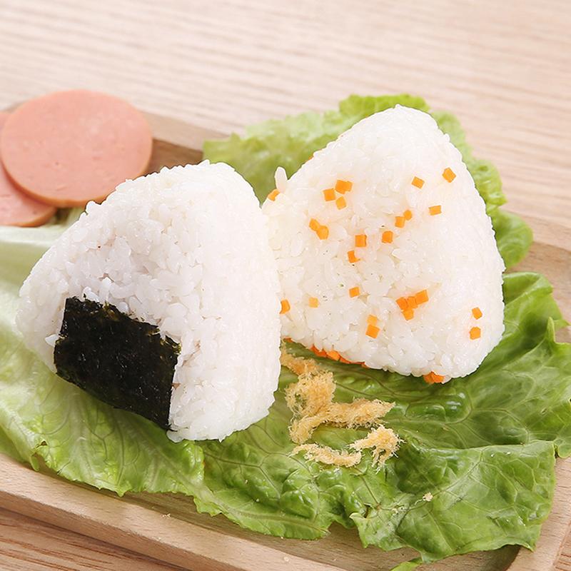 3Pcs/Set Diy Sushi Mold Onigiri Rice Ball Food Press Triangular Sushi Maker Mold