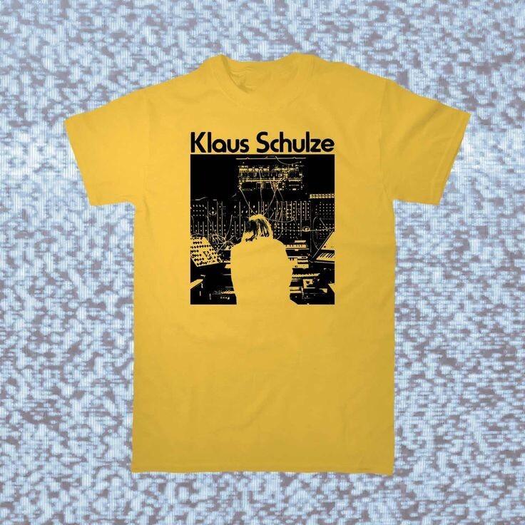 KLAUS SCHULZE gold color heavy cotton shirt gift for women, men Unisex T-Shirt XL