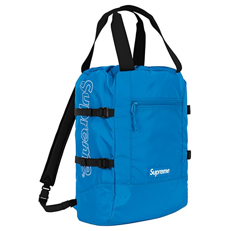 New Supreme SS19 Nylon Tote Bag, Shopping Bag, Backpack, Shoulder Bag, Handbag Regular Unisex Blue SUP-SS19-916