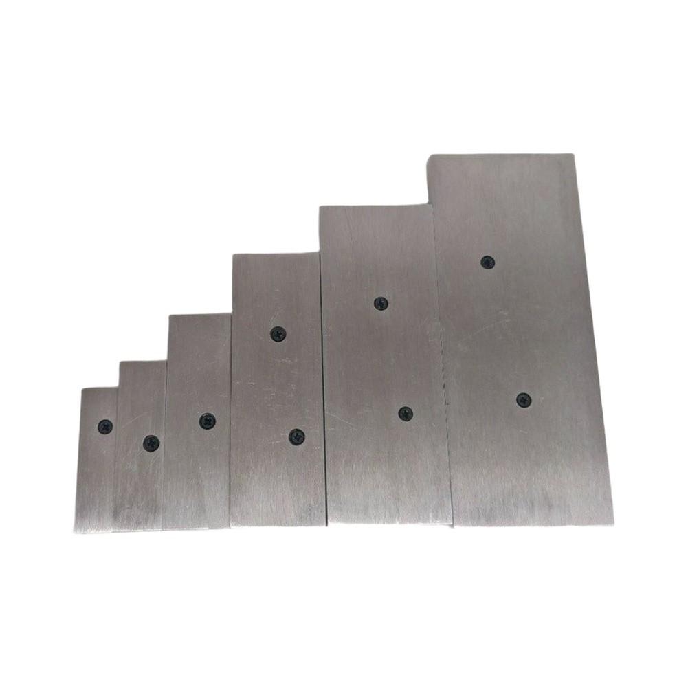 Alloy Steel For Parallel Set 6PCS Adjustable for Layout Inspection 3/8 inch up to 2-1/4 inch Range Slot and Hole Gauge