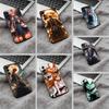 B-BLEACH Soft Silicone Phone Case for Samsung Galaxy A73/A71/A72/A70/A53/A52/A51 - Black