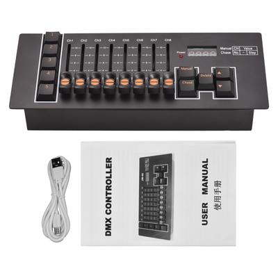 DMX-Controller DMX 512 40-Kanal-Bühnen-DJ-Lichtcontroller für DJ-Lichter, Party-Lichtshows, Disco