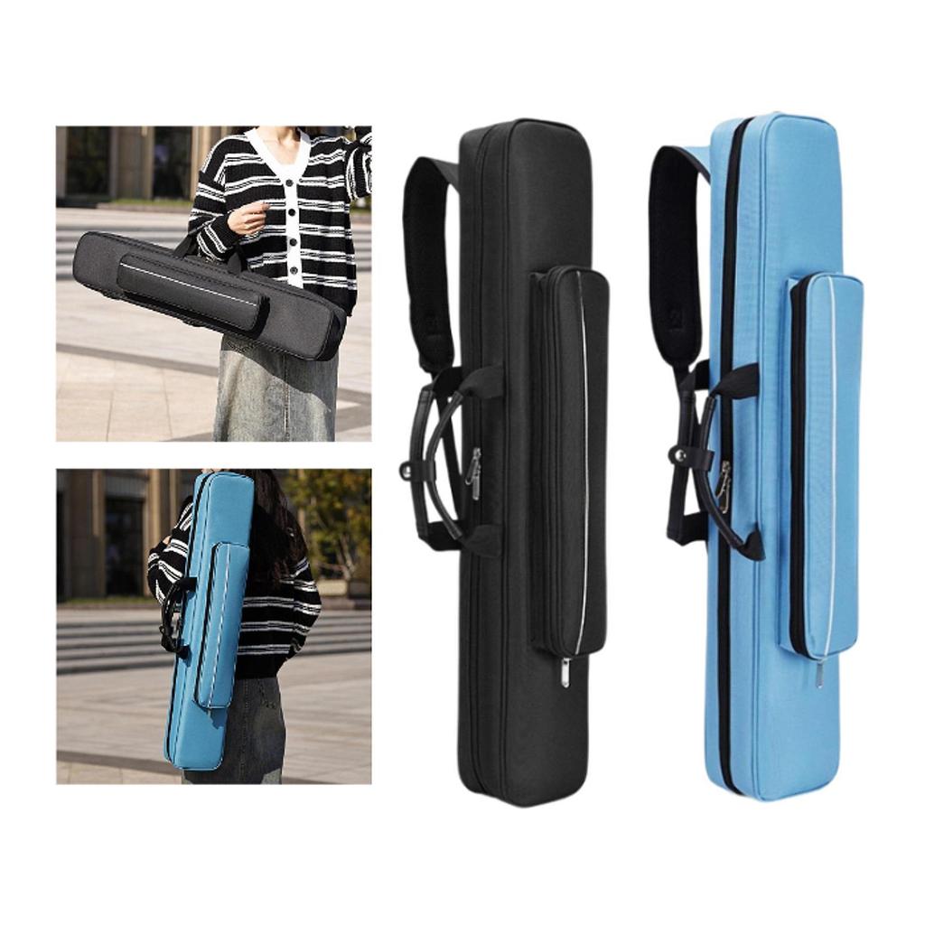 Billiard Cue Stick Carrier Bag with Strap for Easy Transport