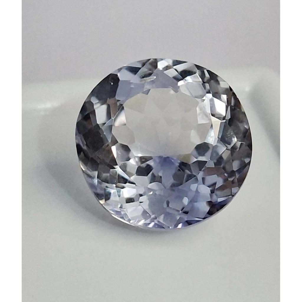 Round Cut Natural Light Blue Sapphire 9-11 Ct Fabulous Certified Loose Gemstone