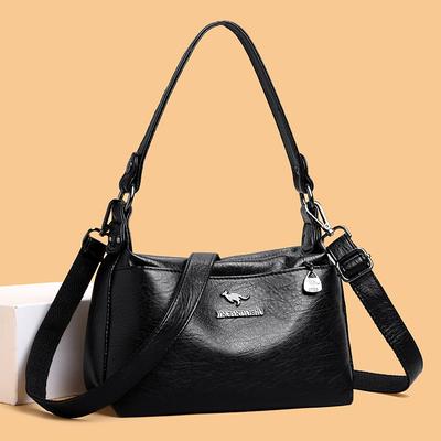 Mother Bag Large Capacity Shoulder Bag Retro Women's Crossbody Bag Small Square Bag