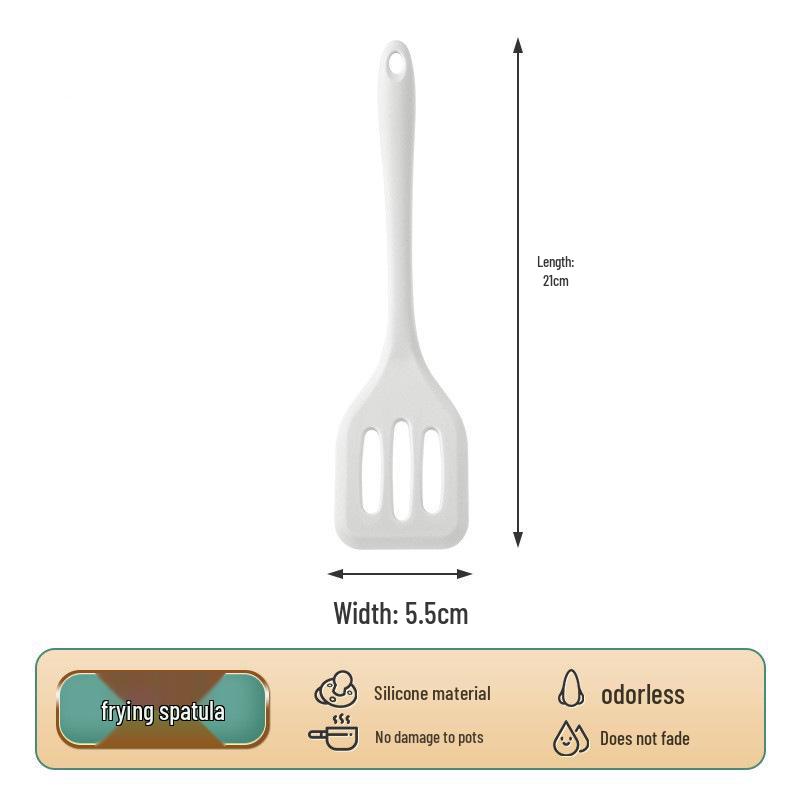 Yingsibo Silicone Non-stick Stir-fry Spatula Set - Heat-Resistant Kitchen Tools.