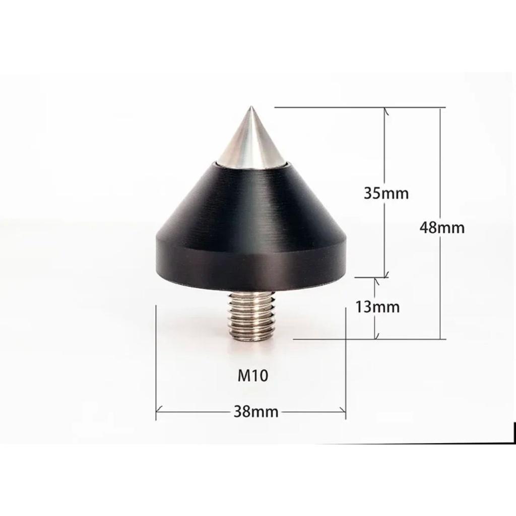 4PCS HiFi Audio 316 Stainless Steel Speaker Amplifier Rack Stand Isolation Damping Feet Pad Nail Shock Spikes