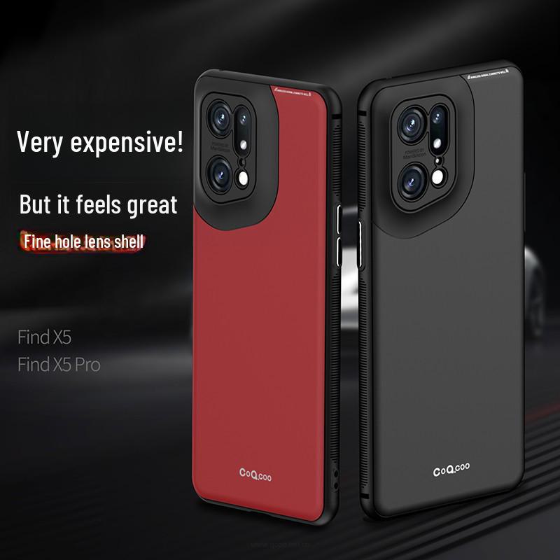 

Совместимый чехол Oppo Find X5/Find X5 Pro Silicone Skin-Feel Full-Cover Anti-Fall Case OPPO Find X3 Pro
