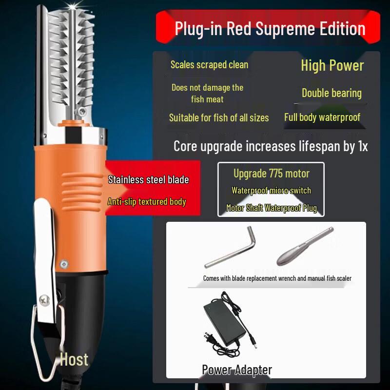 Qiwei Automatic Electric Fish Scaler
