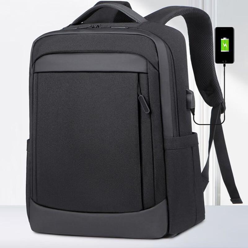 Li Shen Men s Business Laptop Backpack 15.6-inch Laptop Capacity