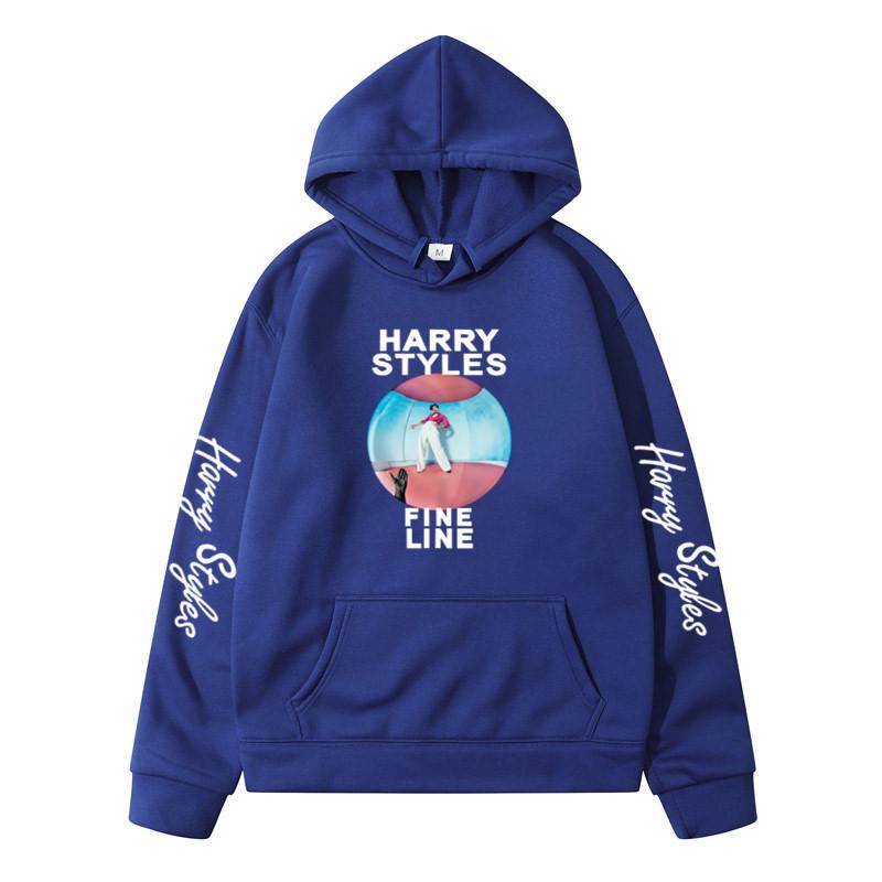 Harry Styles Fine Line Hoodie – Unisex Fleece Lined Sweatshirt for Men & Women, Fall Winter Cozy Pullover, Album Cover Graphic Sleeve Print