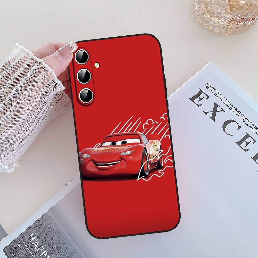Auto's L-Lightning M-McQueen Telefoonhoesje Voor Samsung Galaxy S21 S22 S23 S24ULTRA S25ULTRA FE Ultra Plus5G A52S S26 Zachte Hoes S24ULTRA-1