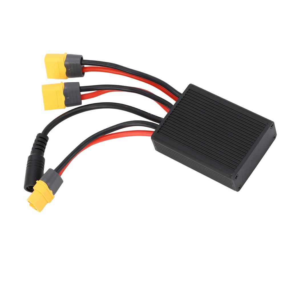 Dual Battery Parallel Module Adapter XT60H Interface 20V‑72V 30A Double Battery Discharge Converter Adapter for