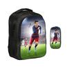 M-Messi Double Layered Backpack Football Star 2Pcs Set Backpack, Sports Pencil Bags School Bags  Kids School Mochila Rucksack