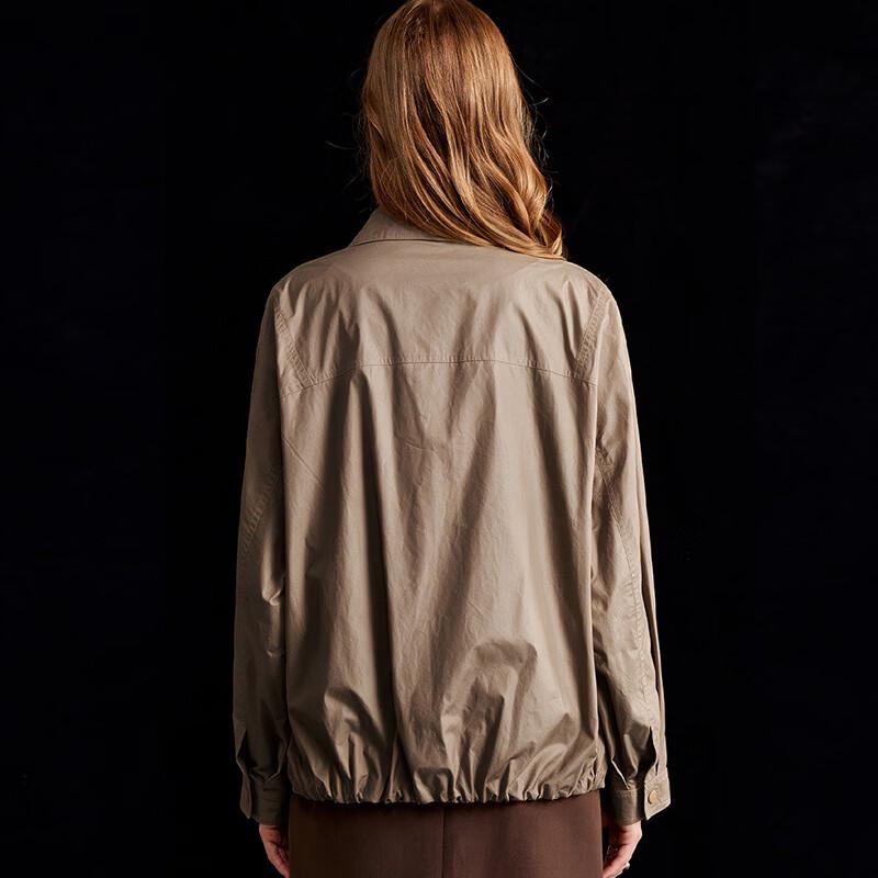 Wudao 2026 Autumn Women's Minimalist Lightweight Casual Jacket