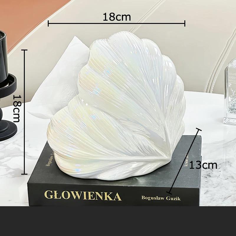 Lovely Heart Feather Shape Tissue Box Coffee Table Desk Decoration Feather Ceramic Tissue Box Bedside Table Paper Towel Case белый