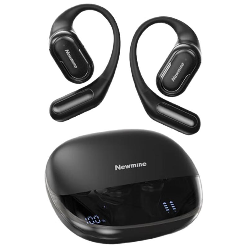 

Newmine Bone Conduction Wireless Bluetooth Ear-hook Headphones